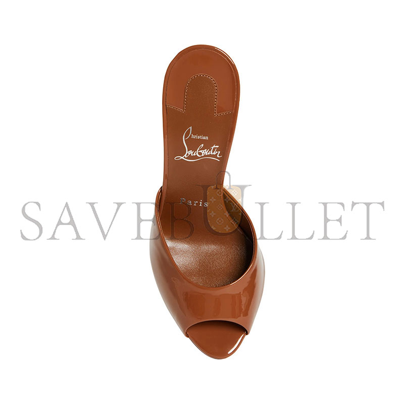 Chr1st1an LOUBOUTIN ME DOLLY PEEP TOE SLIDE SANDAL